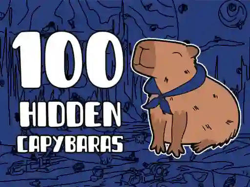 Spel 100 Hidden Capybaras på nätet