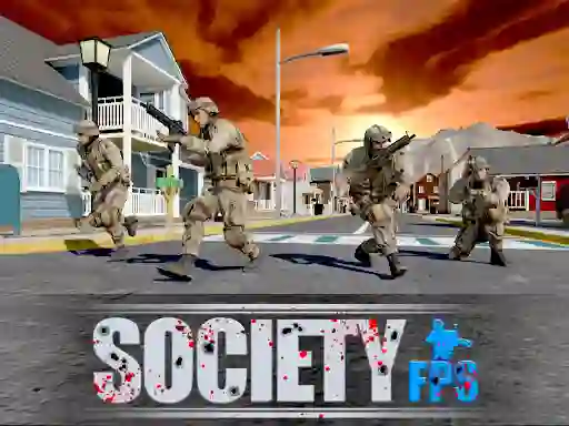 Spel Society FPS på nätet