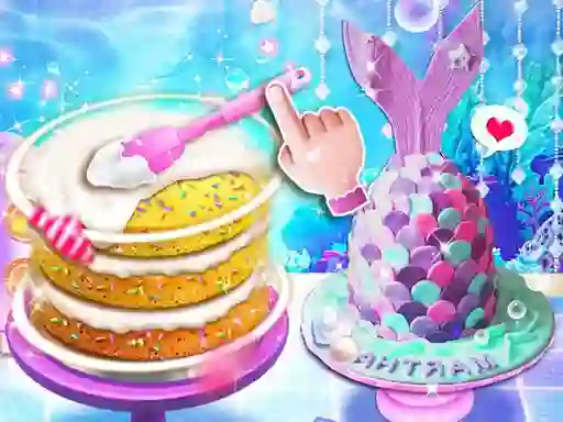 Spel Unicorn Chef Design Cake på nätet