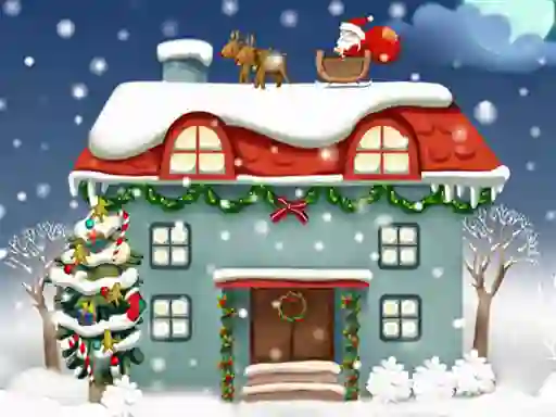 Spel Christmas Rooms Differences på nätet