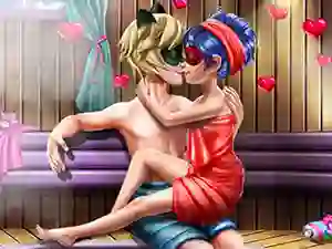 Spel Dotted Girl Sauna Flirting på nätet