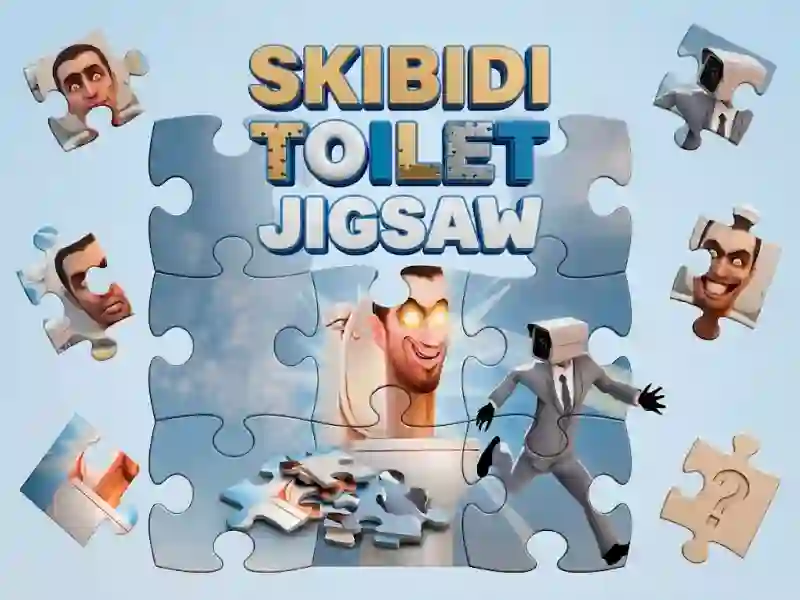 Spel Skibidi Toilet Jigsaw på nätet