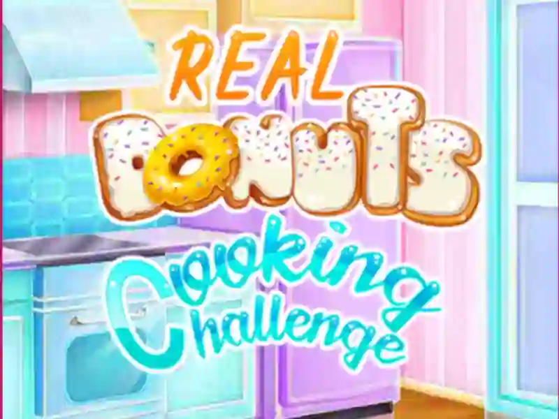 Spel Real Donuts Cooking Challenge på nätet