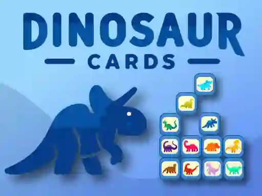 Spel Dinosaur Cards på nätet