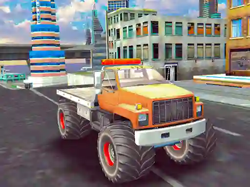 Spel Monster Truck Stunts Free Jeep Racing på nätet