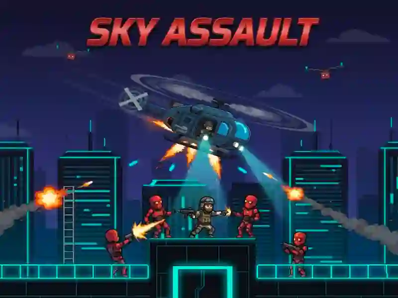 Spel Sky Assault på nätet
