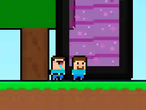 Spel Noob vs Pro Super Hero på nätet