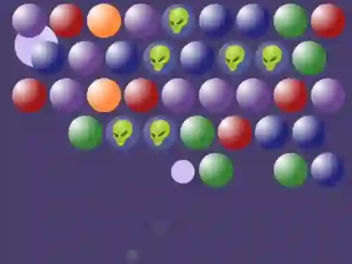 Spel Aliens Bubble Shooter på nätet