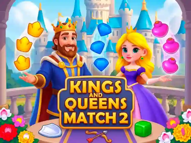 Spel Kings and Queens Match 2 på nätet
