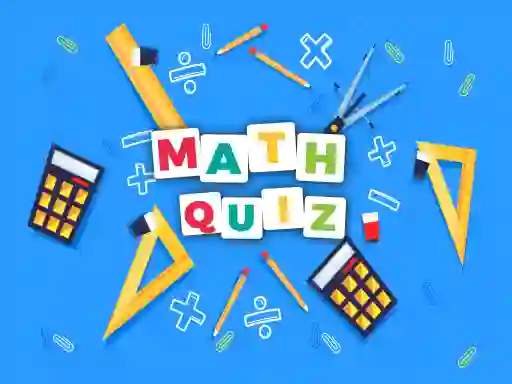 Spel Math Quiz Game på nätet