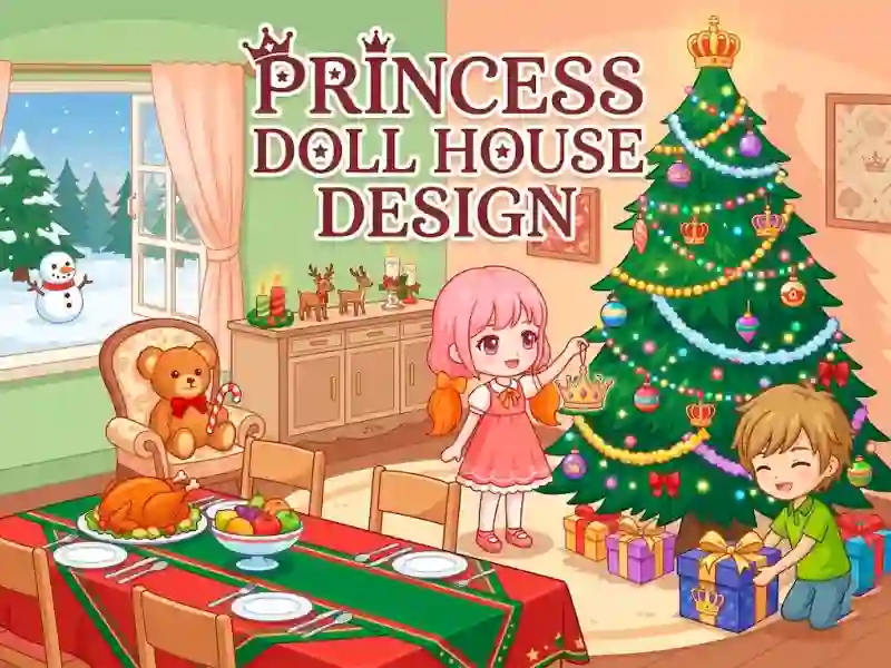 Spel Princess Doll House Design på nätet