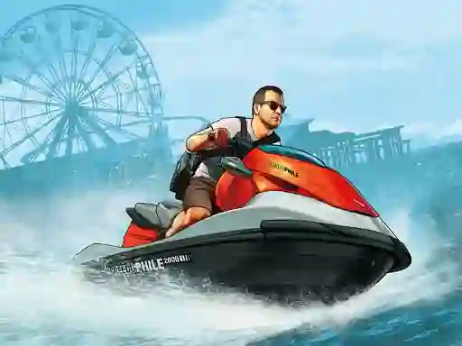 Spel Jet Ski Puzzle på nätet