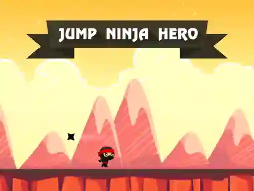 Spel Jump Ninja Hero på nätet