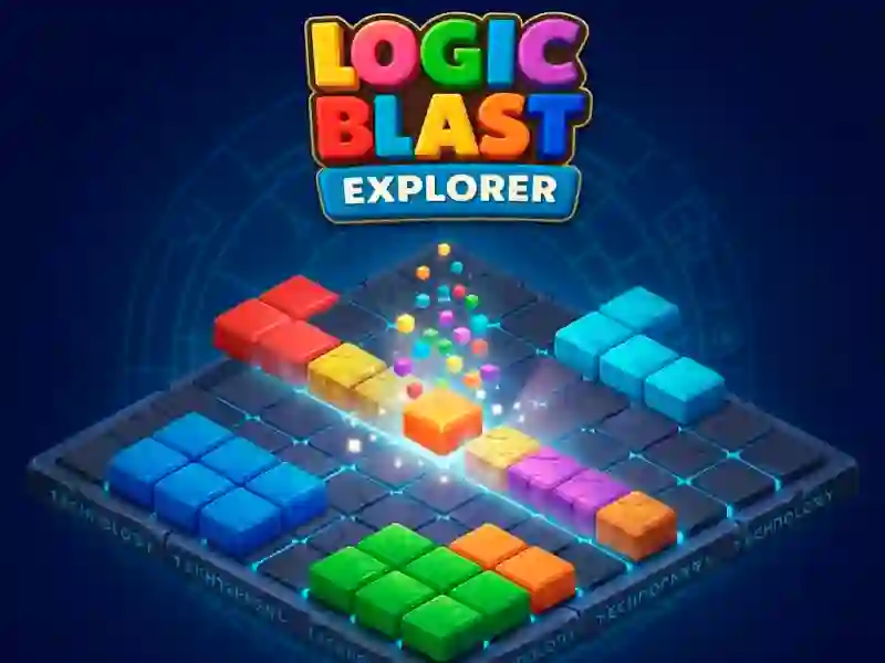 Spel Logic Blast Explorer på nätet