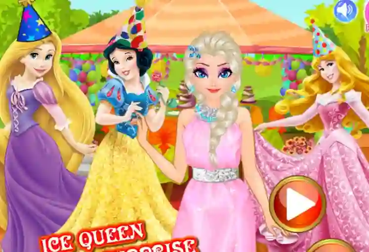 Spel Ice Queen Birthday Surprise på nätet