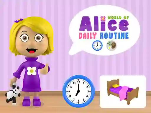 Spel World of Alice Daily Routine på nätet