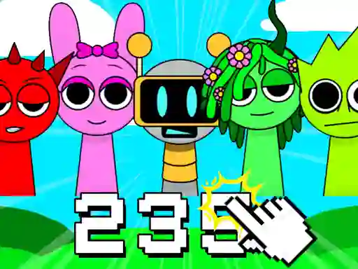 Spel Sprunki Clicker Game på nätet