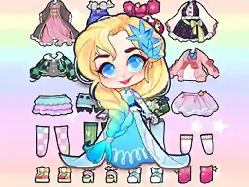 Spel Hair Doll Dress Up World på nätet