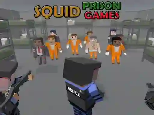 Spel Squid Prison Games på nätet