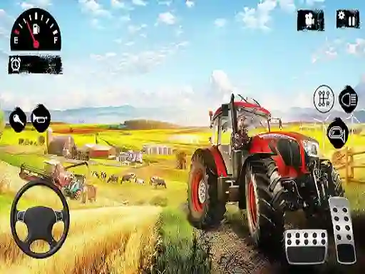 Spel Offroad Tractor Farmer Simulator 2022: Cargo Drive på nätet
