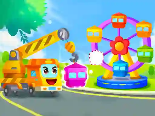 Spel Little Panda Truck Team på nätet
