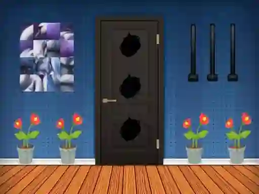 Spel Metal House Escape på nätet