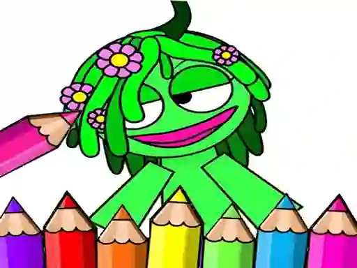 Spel Sprunki Coloring Music Anime på nätet