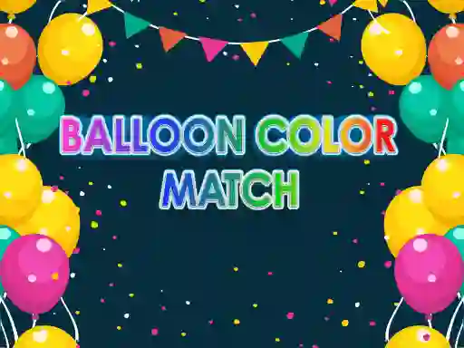 Spel Balloon Color Matching på nätet