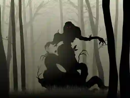 Spel Evil Spirits Jigsaw på nätet