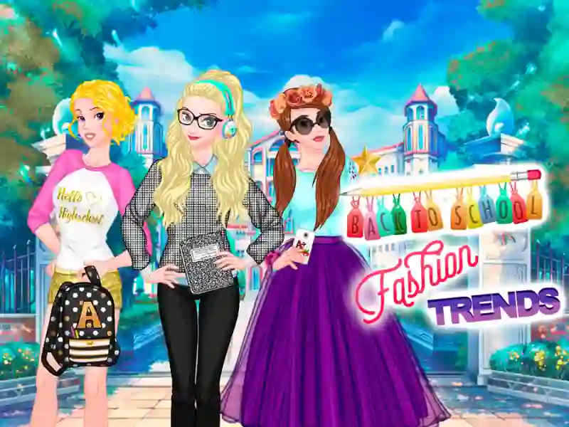Spel Back To School Fashion Trends på nätet