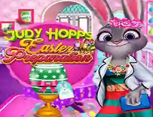 Spel Judy Hopps Easter Preparation på nätet