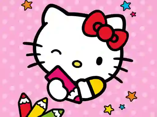 Spel Color By Number With Hello Kitty på nätet