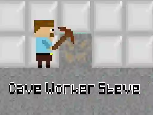 Spel Cave Worker Steve på nätet