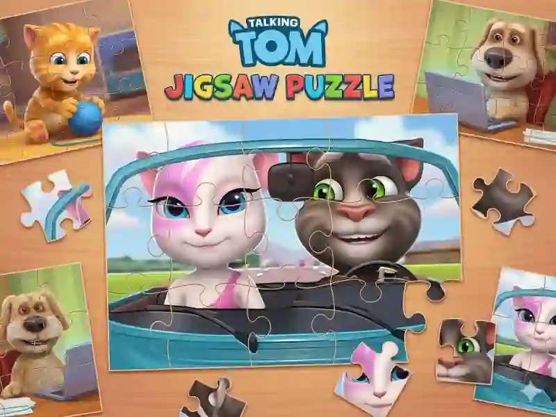 Spel Talking Tom Jigsaw Puzzle på nätet