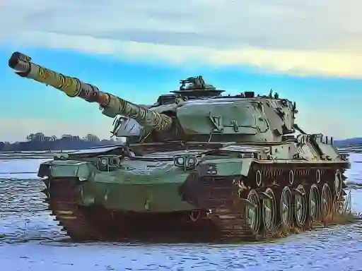 Spel Military Tanks Jigsaw på nätet
