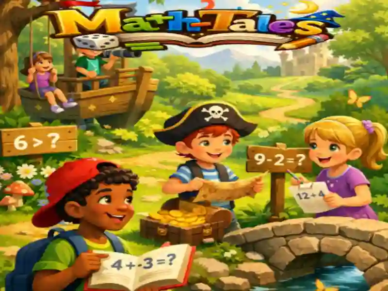 Spel Math-Tales på nätet