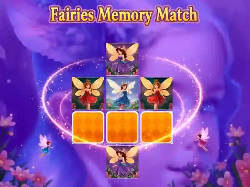 Spel Fairies Memory Match på nätet