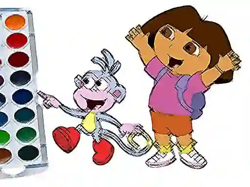 Spel Cute Girl Coloring Book på nätet