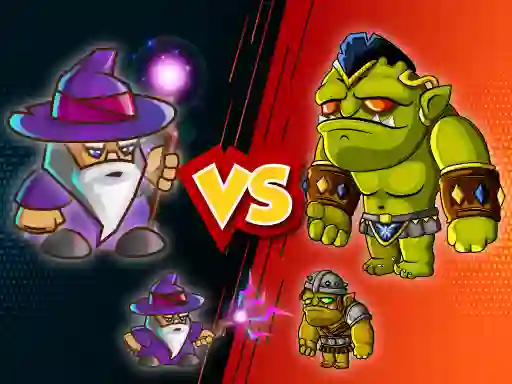 Spel Wizard vs. Orcs på nätet
