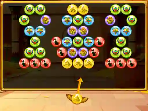 Spel Bubble Shooter Egypt på nätet