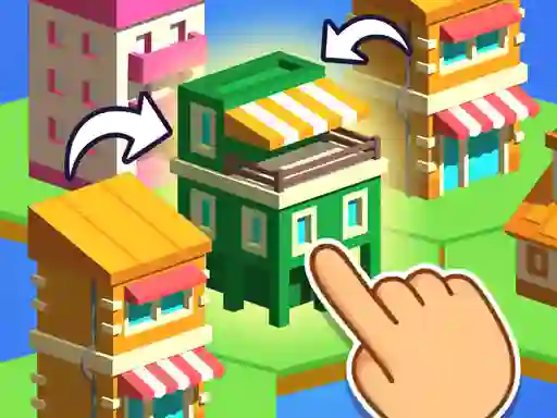 Spel Crafty Town Merge City på nätet
