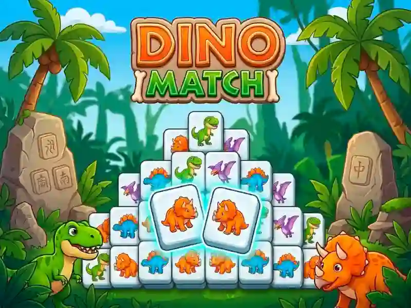 Spel Dino Match på nätet
