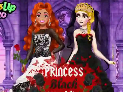 Spel Princess Black Wedding Dress på nätet