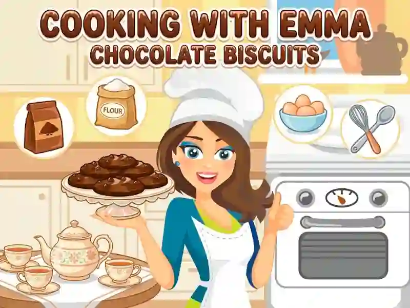 Spel Cooking with Emma Chocolate Biscuits på nätet