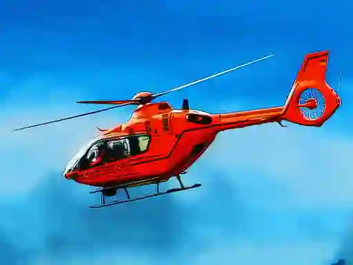 Spel Helicopter Puzzle på nätet