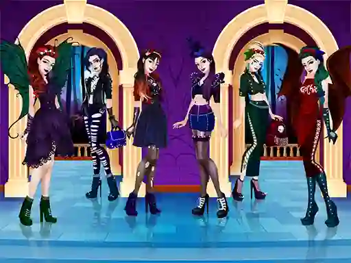 Spel Gothic Dress Up på nätet