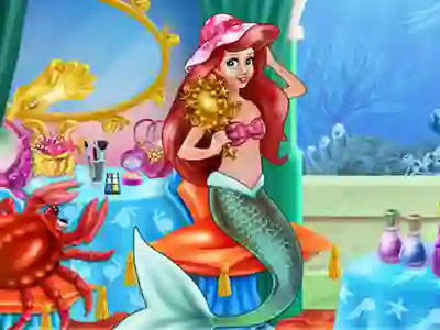 Spel Mermaid Makeup Room på nätet