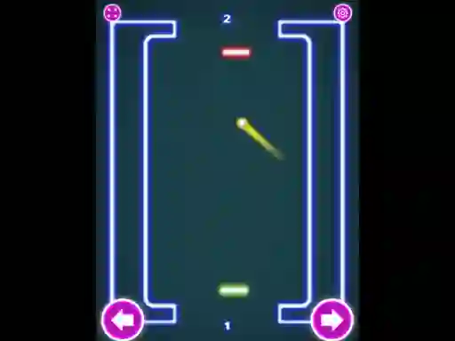 Spel Pong Neon på nätet