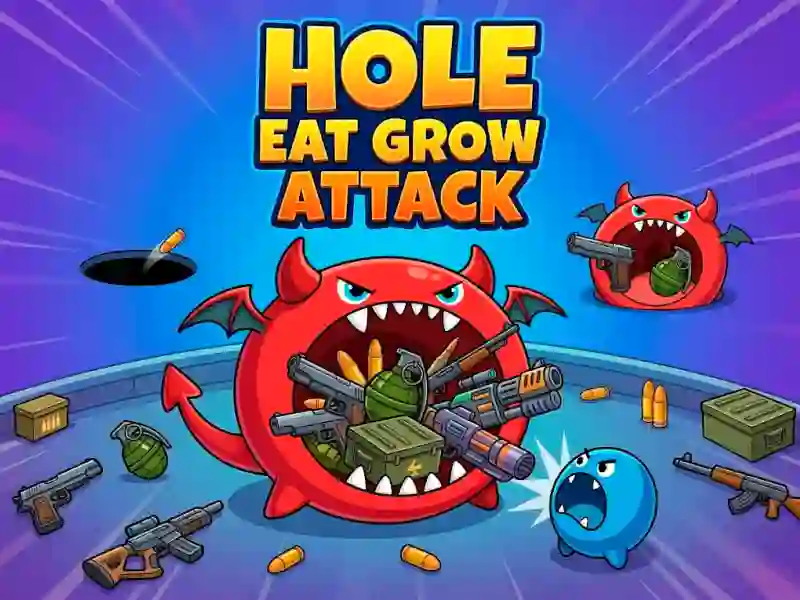 Spel Hole Eat Grow Attack på nätet