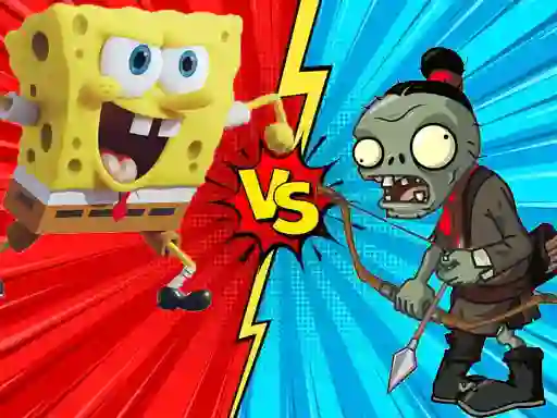 Spel Zombie Vs SpongeBoob på nätet